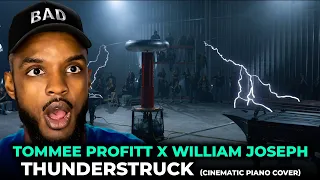 🎵 Tommee Profitt x William Joseph - THUNDERSTRUCK Cinematic Piano Cover REACTION