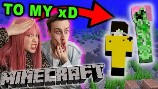 OCENIAMY SKINY OD WIDZÓW 😵 i WALCZYMY Z... ⛏️ UCZĘ MARTYNE ZABAWE GRAĆ W MINECRAFTA! #3