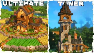 The 3 Most Epic Minecraft Bases! You Must Try..!