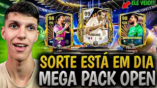 ELE VEIO! QUAL 98+ TOTS TIREI?🤩🔥 OBRIGADO EA SPORTS🎁 MEGA PACK OPEN | FC MOBILE 24