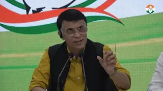 LIVE: AICC Press Briefing By Pawan Khera at Congress HQ