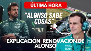 F1 HOY :De la Rosa explica la renovación de Alonso...