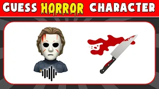 Guess the HORROR MOVIE by EMOJI + VOICE + WEAPONS  | GhostFace, Pennywise, M3GAN, Michael Myers