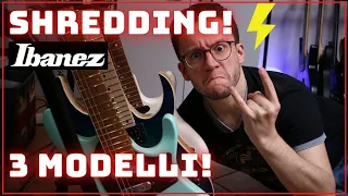 TRE IBANEZ per SHREDDING! Qual è la migliore? RG421 - JS140 - Q54 SFM