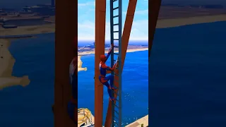 GTA 5 Epic Ragdolls/Spiderman Funny Compilation #374 (GTA5, Euphoria Physics, Funny Moments) #shorts