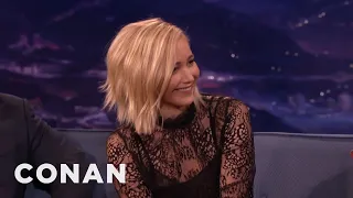 Jennifer Lawrence Slept With Her “Hunger Games” Co-Stars | CONAN on TBS
