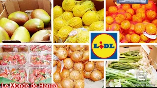 LIDL FRANCE ARRIVAGE 07-05 FRUITS ET LÉGUMES 🍋🥕🥬