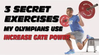 BMX Race Power - 3 SECRET Exercises my Olympic Athletes use to Increase Power Out of The Gate!