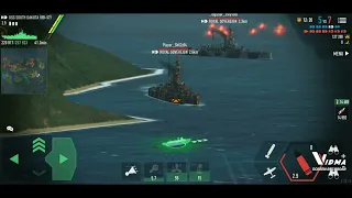 USS South Dakota - 739.216 damage... Battle Of Warships