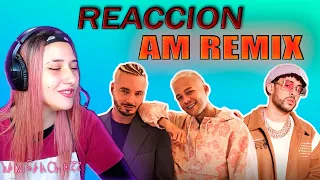 REACCION a AM (REMIX) - NIO GARCIA, J BALVIN, BAD BUNNY