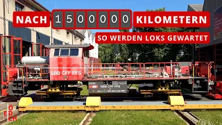 Wie werden Lokomotiven nach 1,5 Millionen km wieder fit gemacht? | Zu Besuch im SBB Werk Biel