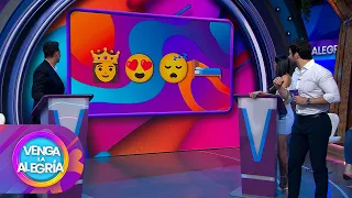 ¡Uno de los juegos más divertidos del programa, adivínalo con emojis! | Venga la Alegría