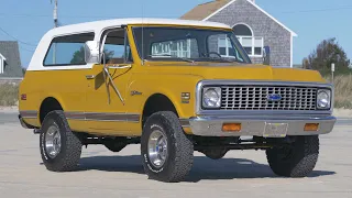 1972 Chevrolet Blazer CST Walkaround & Startup (FOR SALE)