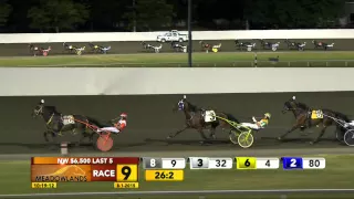 Meadowlands August 1, 2015 - Race 9 - Major Deagan