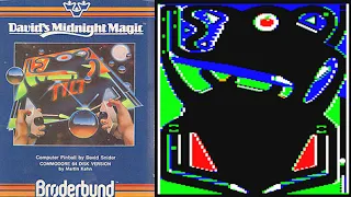 David's Midnight Magic - legendärer Flipper | C64 | 1983 | #RoadtoOberhausen #Retroboerse #Special