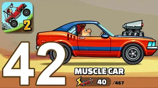 Hill Climb Racing 2 - Gameplay Walkthrough Part 42 - MUSCLE CAR (iOS, Android)