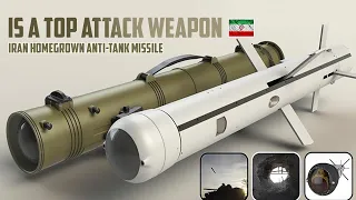 Iran IRGC has ground-launched Almas anti-tank missile. How powerful?