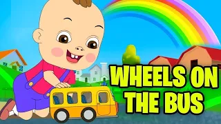 Wheels on the Bus + More Nursery Rhymes & Kids Songs