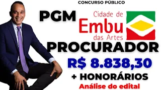 Procurador PGM Embu das Artes-SP