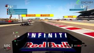 Mad Dad gets really mad F1 2013 sprint