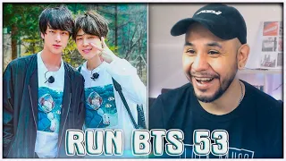 RUN BTS - 53 эпизод ⚡️ КОРОТКАЯ ПОЕЗДКА БТС ⚡️1 ЧАСТЬ. РЕАКЦИЯ