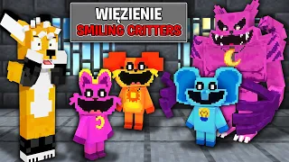 TRAFIŁEM DO WIĘZENIA SMILING CRITTERS w MINECRAFT!