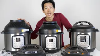 6 Qt vs 8 Qt Instant Pot with Air Fryer