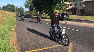 Balade en mobylettes en Haute-Loire