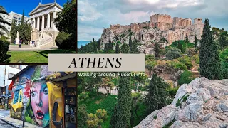 ATHENS walking around Best Spots + info and tips