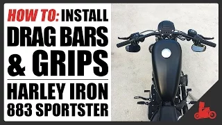 HOW TO: Install Drag Bars on Harley-Davidson Sportster