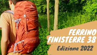 Recensione Ferrino Finisterre 38L (Edizione 2022) | Il miglior zaino per il  CAMMINO DI SANTIAGO