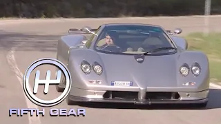 Tiff gets his hands on the Pagani Zonda | Fifth Gear Classic