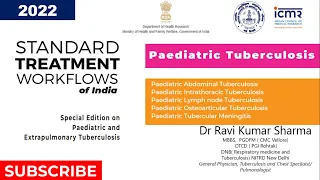 Pediatric Tuberculosis ICMR Guidelines 2022 Updates