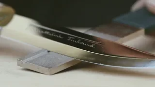 Marttiini Academy: How to sharpen a knife with the Diamond Sharpener Flat