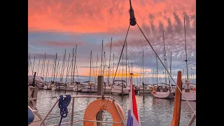 Zeilen naar de Markerwadden met de Friendship 28 op het Markermeer - IJsselmeer en Randmeren 4K