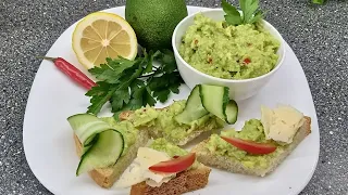 Вкуснейший Гуакамоле из авокадо в домашних условиях Мексиканская кухня