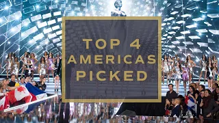 66th MISS UNIVERSE - TOP 4 AMERICAS PICKED! | Miss Universe