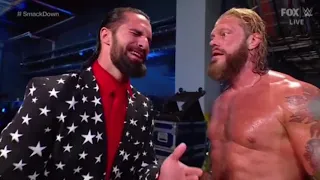 Edge & Seth Rollins: Backstage segment (SmackDown, July 16, 2021)