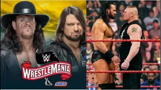 WWE 2K22 | Every Wrestlemania Main Event | Wrestlemania 36 Nights 1 & 2 | WWE 2K22 Simulation