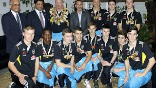 Fijian Attorney General Hon. Aiyaz Sayed-Khaiyum welcomes the Wellington Phoenix.