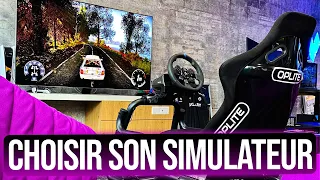 BIEN CHOISIR son SIMULATEUR de COURSE