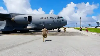 Emergency Takeoff: U.S. Air Force C-17 Globemaster III Crew Goes Full Throttle