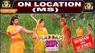 Maddam Sir : BTS of Cheetah Chaturvedi & Santo Sharma with Sunny Chaddha | On Location Shoot | G&G |