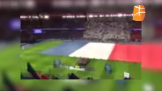 Le Parc des Princes rend hommage aux victimes des attentats