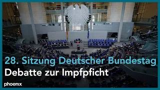 Deutscher Bundestag: Abstimmung über die Corona-Impfpflicht