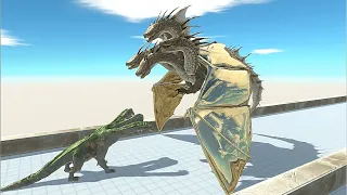 NEW UPDATE KING GHIDORAH DEATH RUN - Animal Revolt battle Simulator