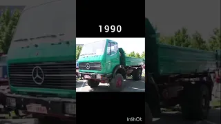 evolution of Mercedes truk (1959~2023) #youtubeshorts viral #shorts evolution #trending subscribe