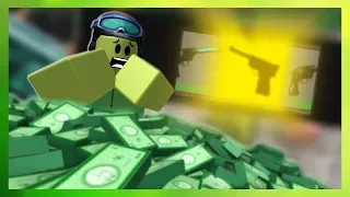 GODLY GUN - 10,000 ROBUX vs Murder Mystery 2