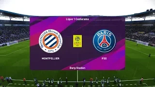 PES 2020 | Montpellier vs Paris SG - France Ligue 1 | 07 December 2019 | Full Gameplay HD