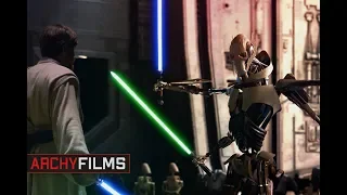 Оби-Ван против Генерала Гривуса. Звёздные Войны. Поединки
